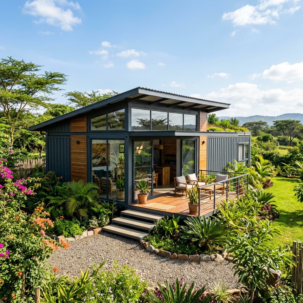 How much does a container home cost in Kenya?