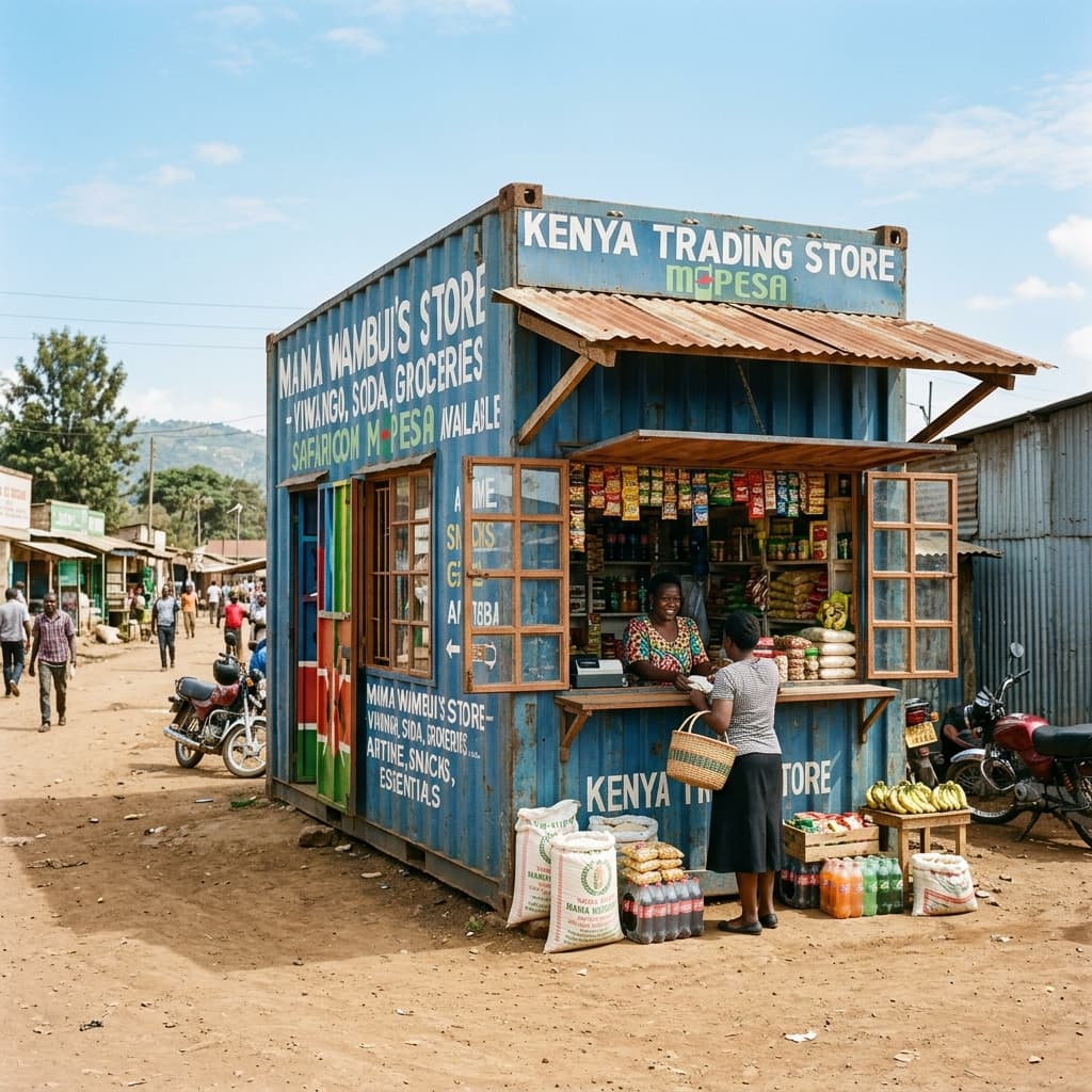 How much does a used shipping container cost in Kenya?