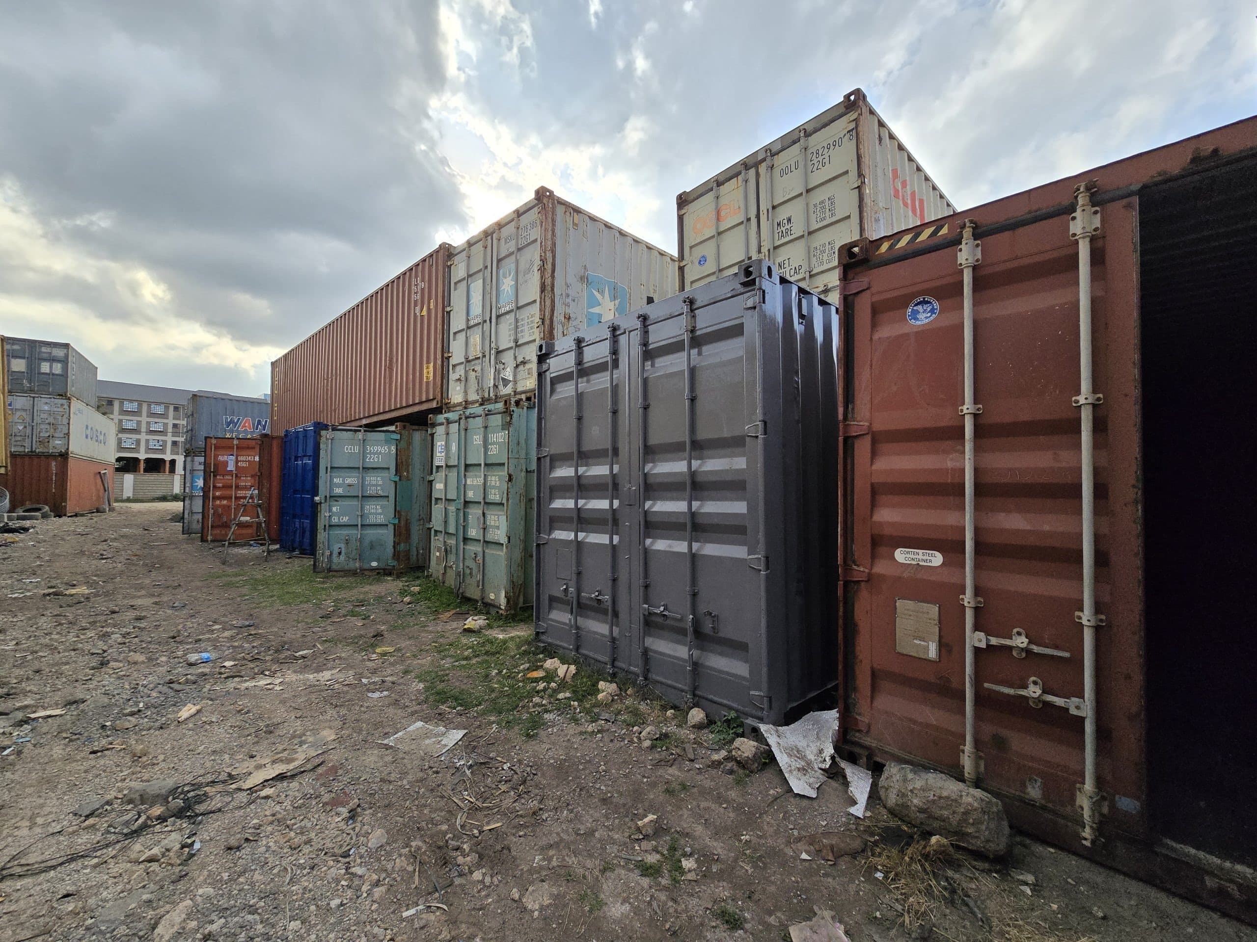 Dry shipping container Kenya 3