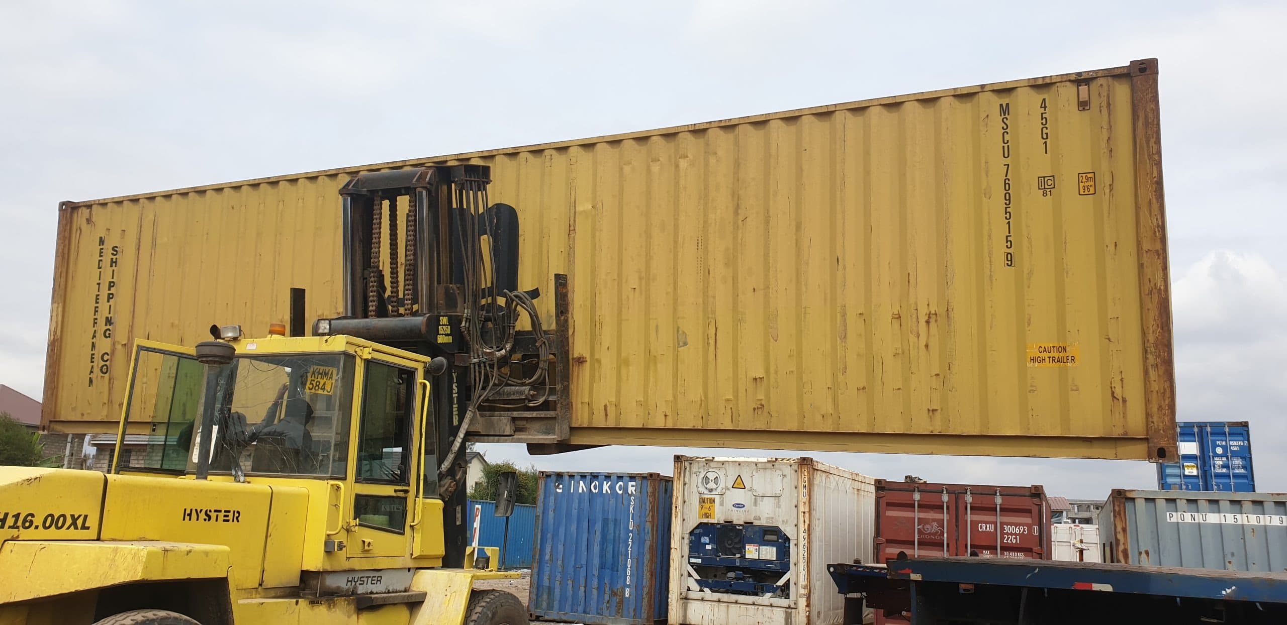 Dry shipping container Kenya 8