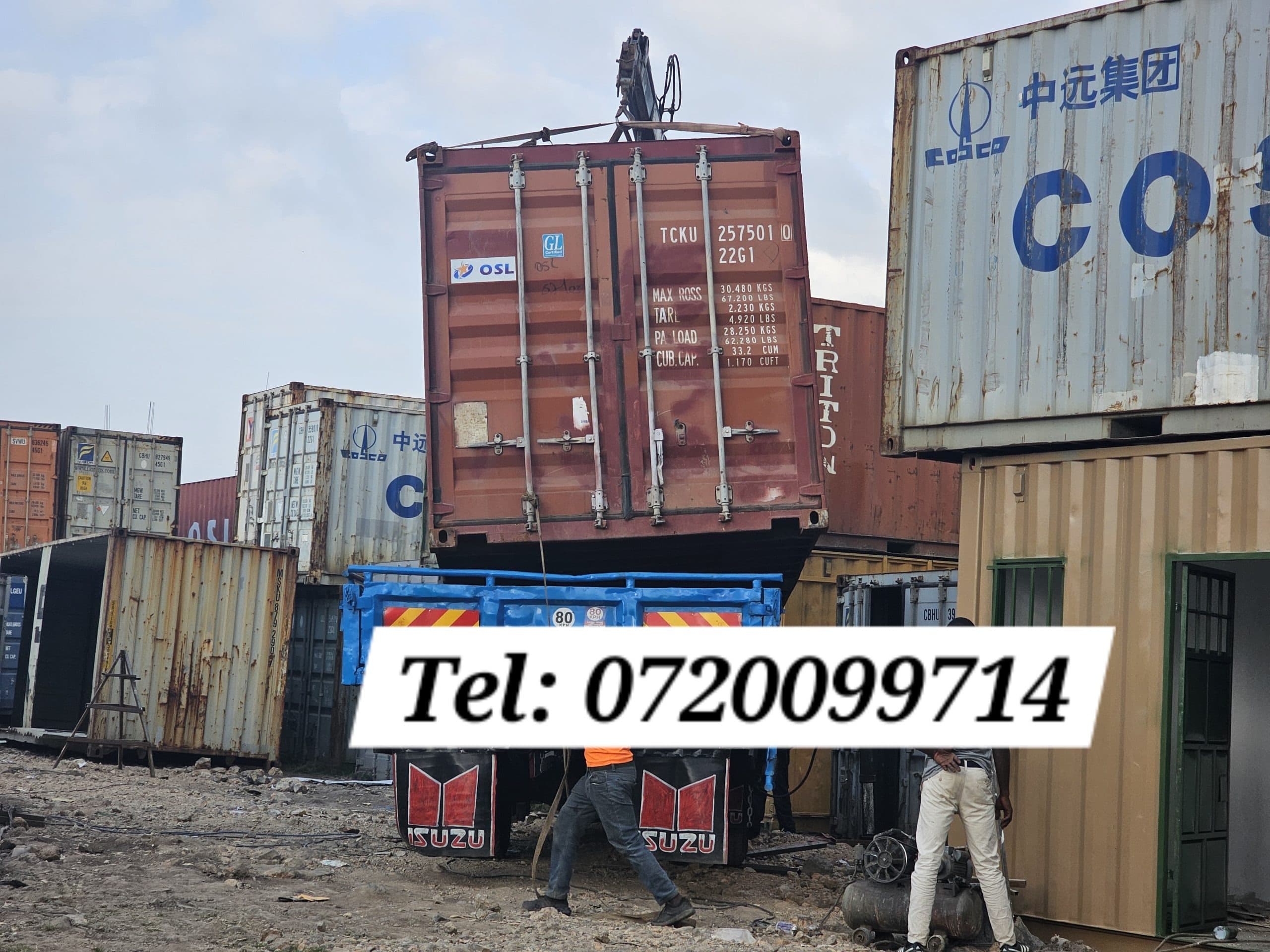 Dry shipping container Kenya 9